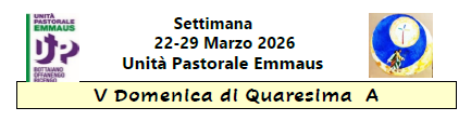 Settimana 22-29 marzo 2026