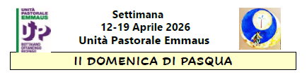 Settimana 12-19 aprile 2026