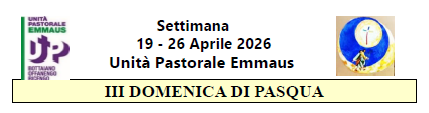 Settimana 19-26 aprile 2026